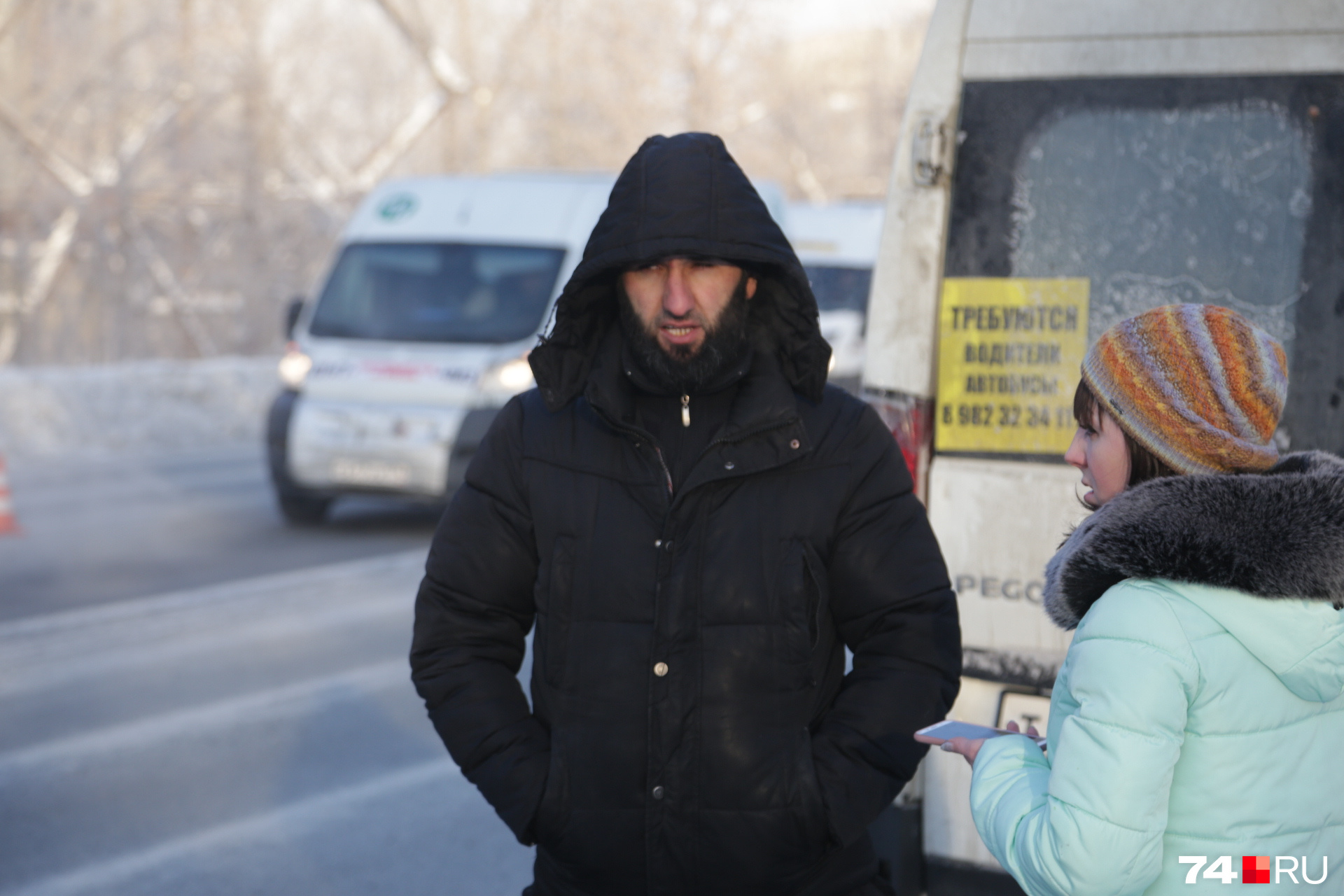Водитель маршрутки Мухриддин, попавшей утром в ДТП на Героев Танкограда, рассказал, как всё случилось Водитель маршрутки Мухриддин, попавшей утром в ДТП на Героев Танкограда, рассказал, как всё случилось