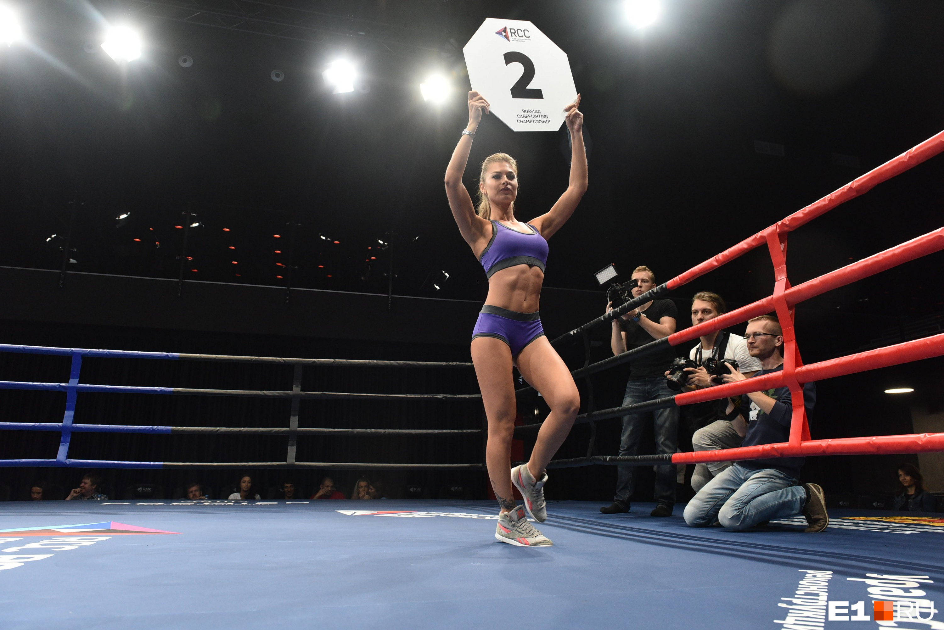 Евгения Шангареева тоже прекрасно смотрелась на ринге, и судьи это оценили