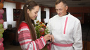 В колонии Рыбинска прошла свадьба в старорусских традициях. Фоторепортаж