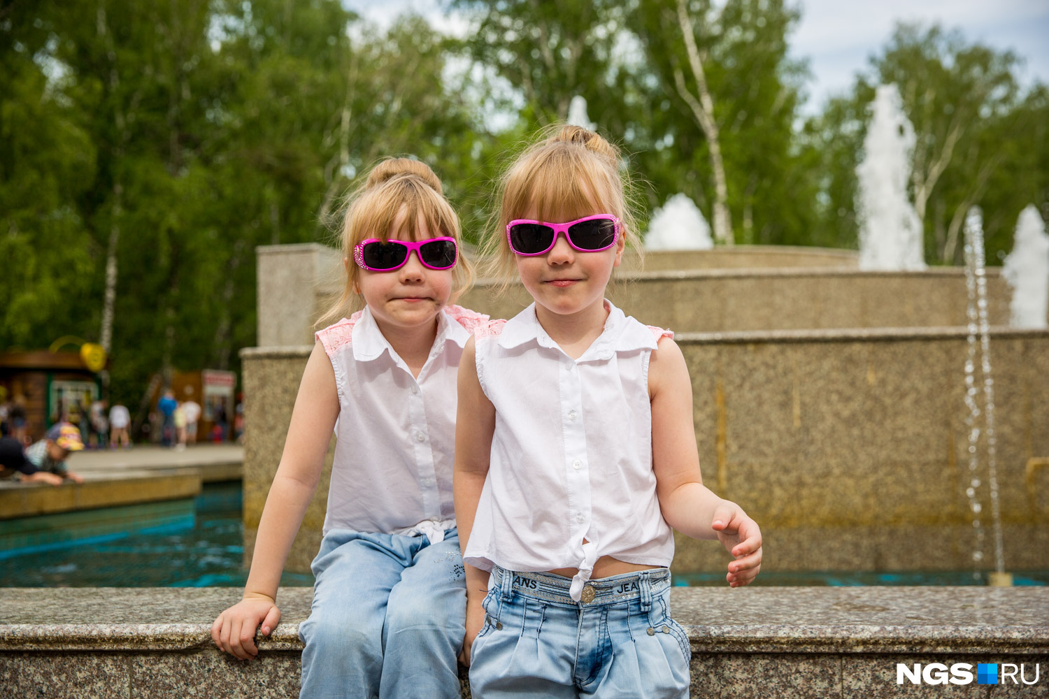 5-летние близнецы Ксюша и Маша