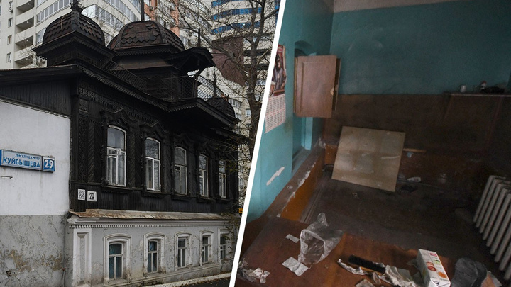 Полиция съехала из памятника архитектуры в Екатеринбурге, оставив горы мусора и открытые двери