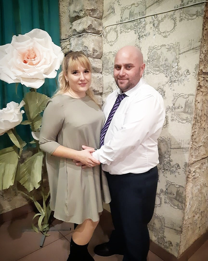 Алина Ваулина с супругом Алина Ваулина с супругом