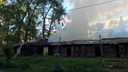 Крупный пожар: в Самаре горели сараи