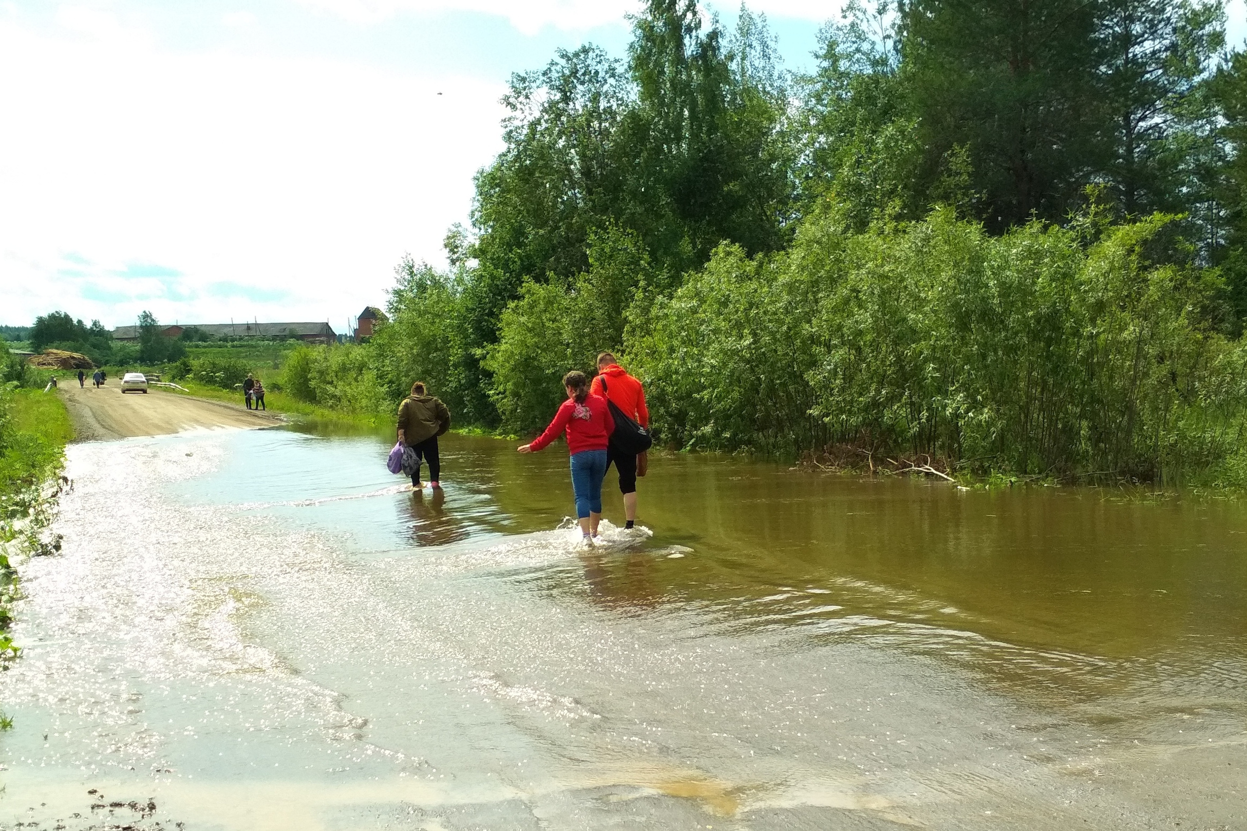 В Прикамье в Кудымкарском районе начался паводок - 16 июля 2019 - 59.ru