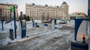 В центре Новосибирска заработала новая платная парковка