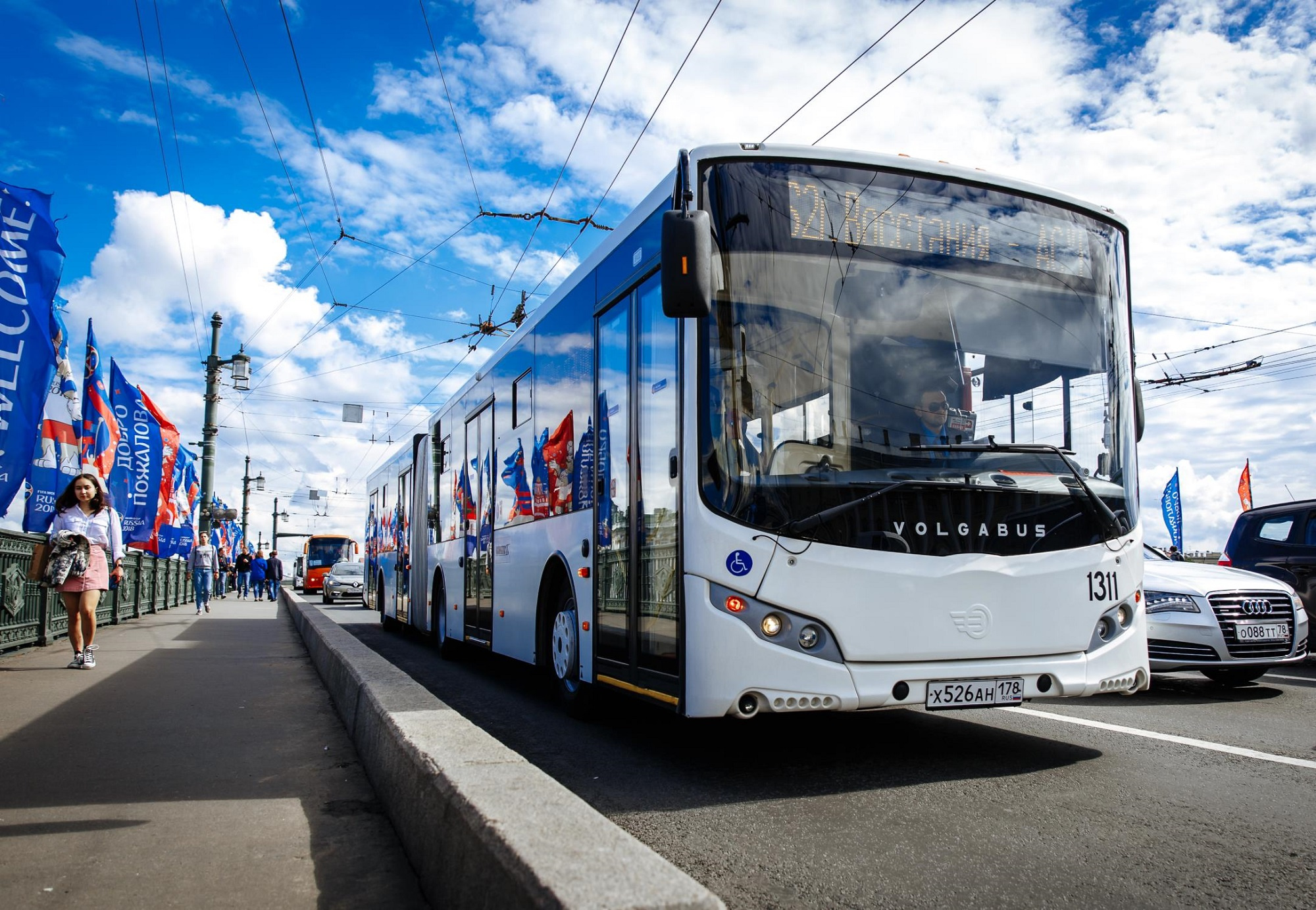В прошлом году автобусы Volgabus обслуживали ЧМ-2018