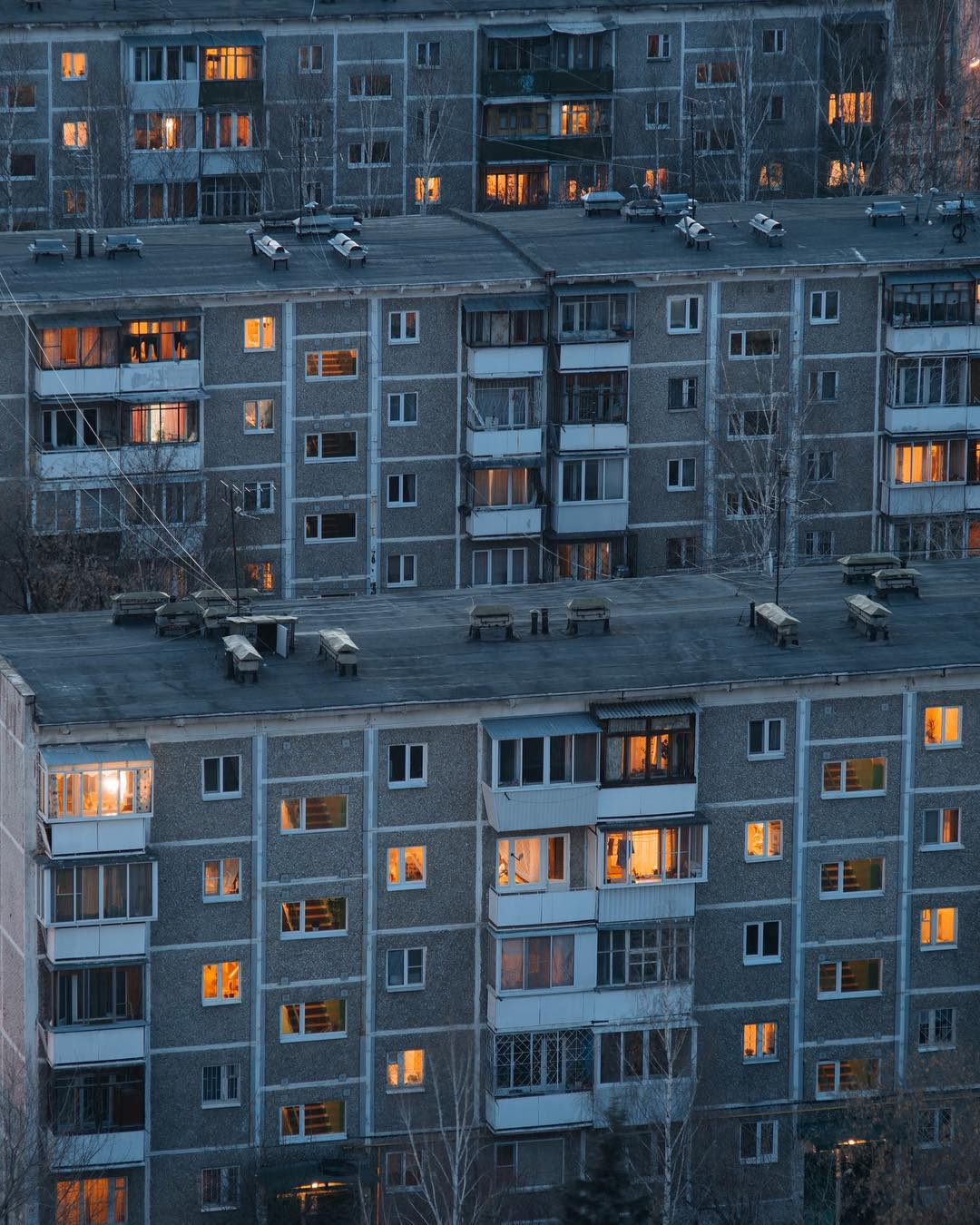 Пятиэтажки на улице Чайковского