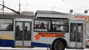 Троллейбус № 10 пустили на Красный проспект — он меняет маршрут