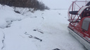 Следователи выясняют причины гибели новодвинца, провалившегося под лед на мотобуксировщике