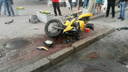 Мотоциклист
впал в кому после столкновения с «Тойотой» на Красном проспекте