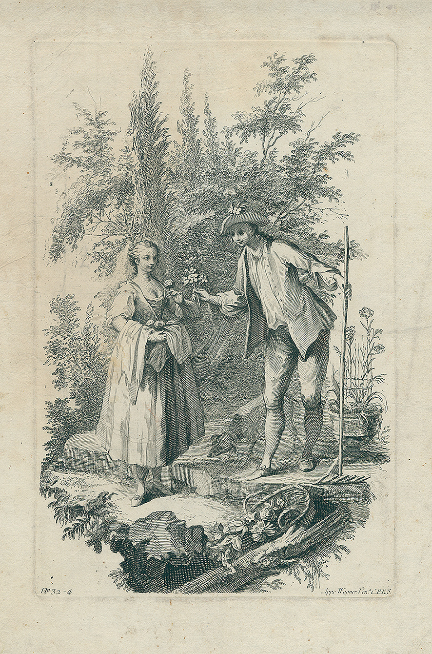 «Аллегория земли». Из серии «Четыре стихии», 1739–1786-е годы 