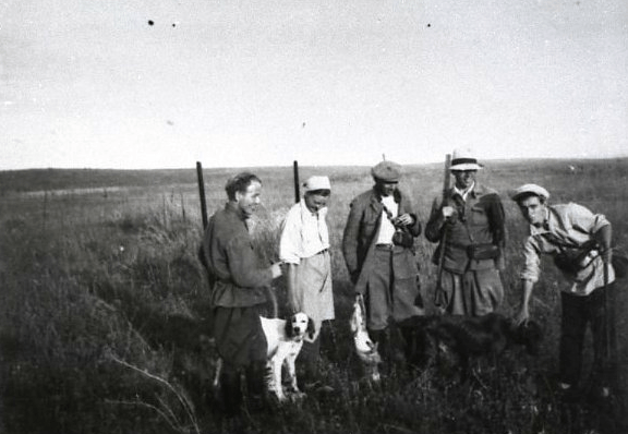 На охоте с Шолоховым, 1933 год