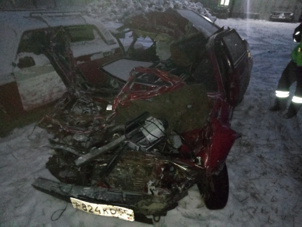 ВАЗ-2109 после аварии