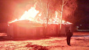 Ночью в Самарской области сгорела церковь