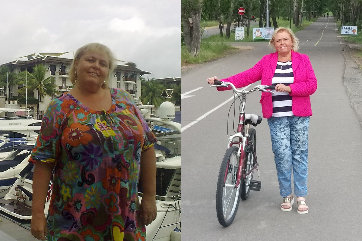 Елена доказала себе и друзьям, что можно похудеть и в 50 лет