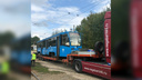 В Ярославль приехали старые «собянинские» трамваи: фото снаружи и изнутри