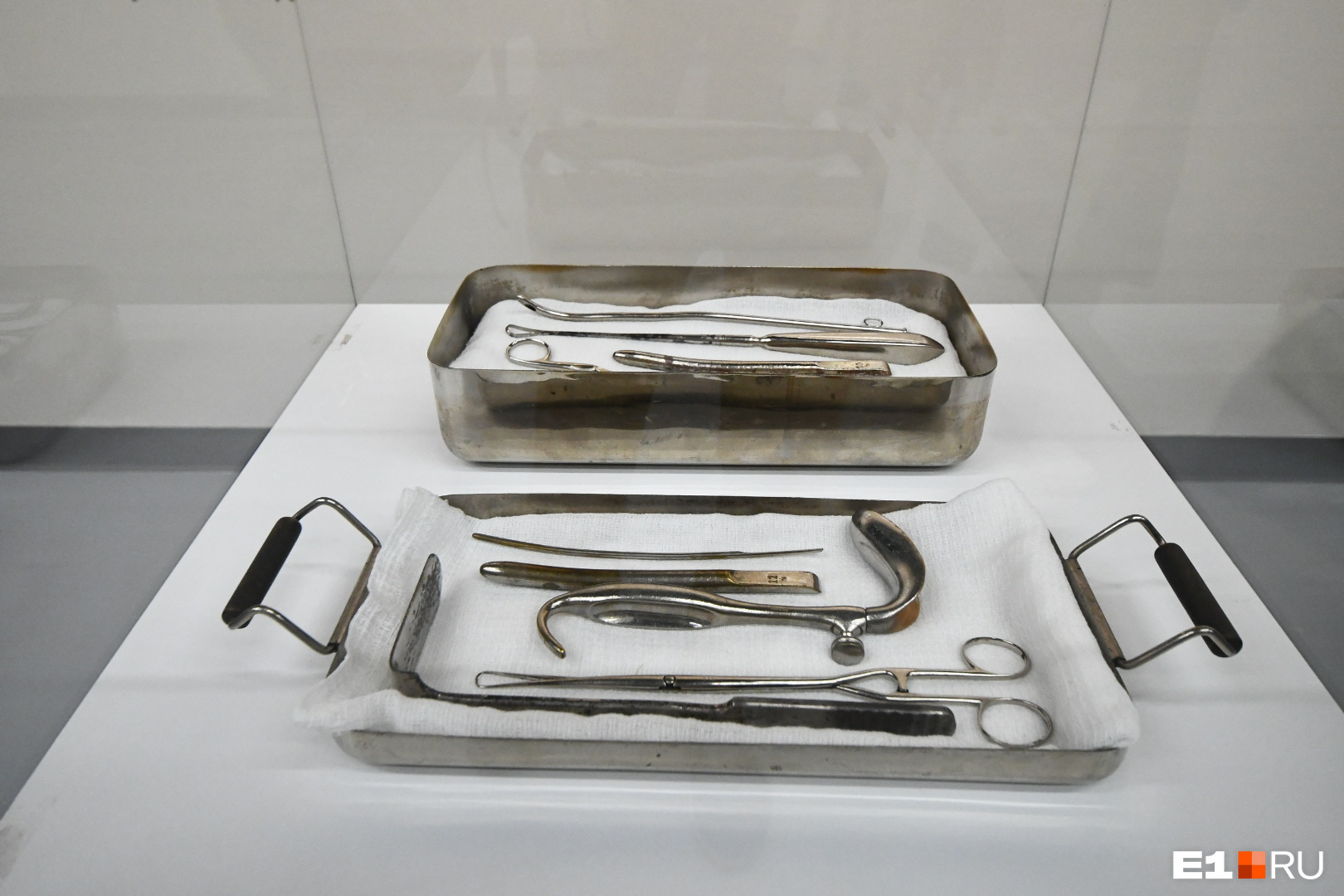 Во время реконструкции рабочие нашли медицинские инструменты, которые здесь использовали