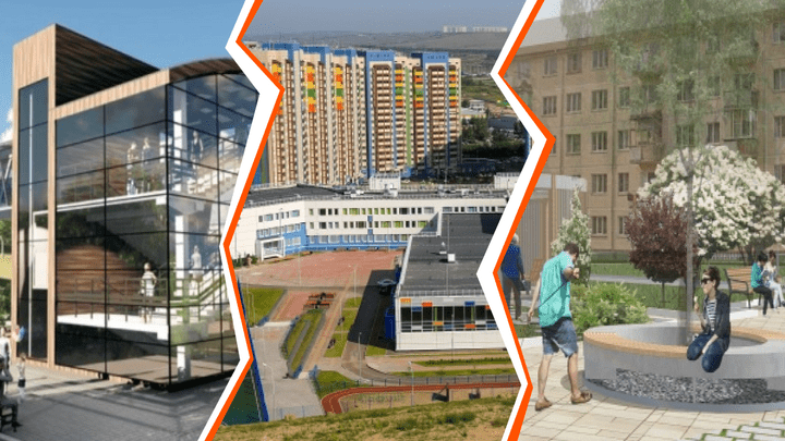 Торговый центр, тактильный сквер и пешеходный мост: что построят в Красноярске в этом году?