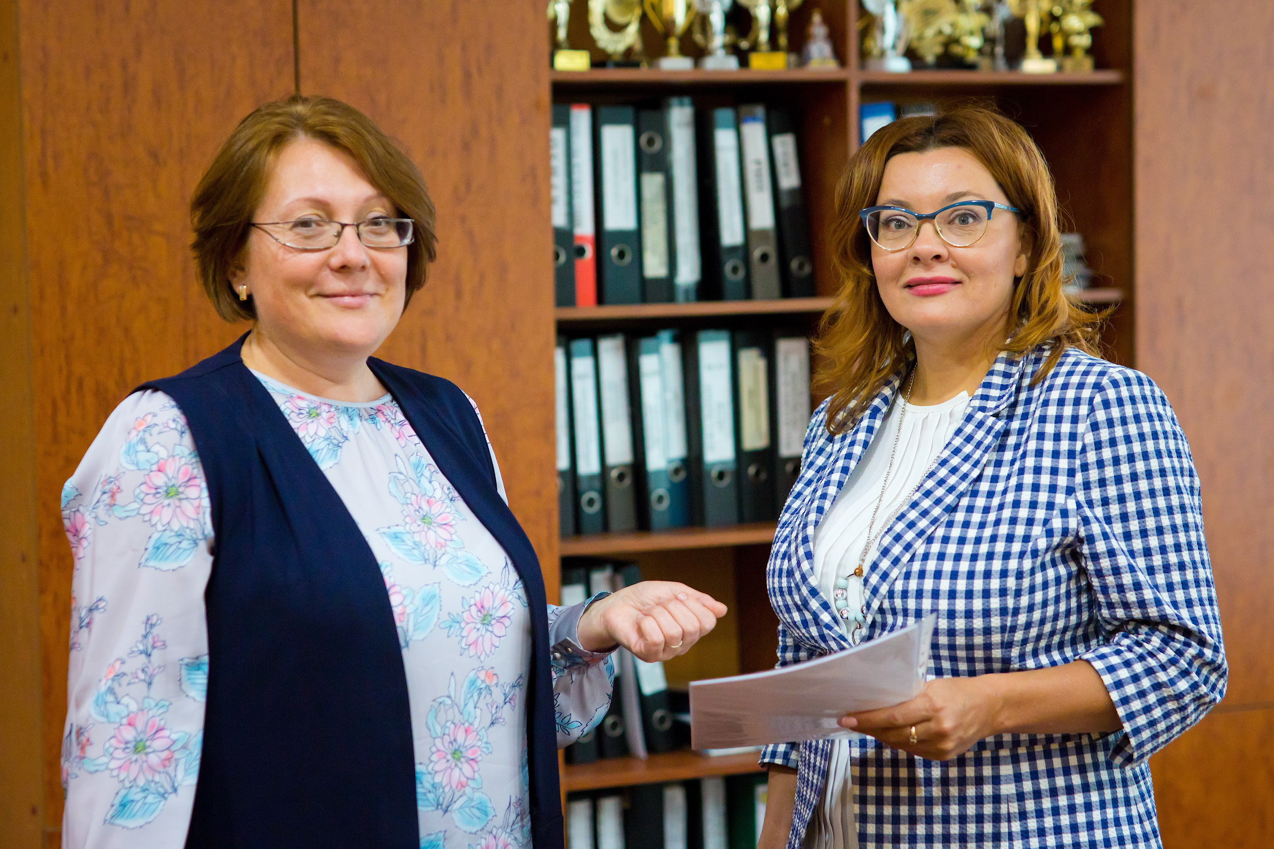 Светлана Аникина (слева) и Елизавета Кириллова проделали большую работу по открытию первого в Челябинске ресурсного класса 