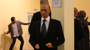 Владимир Путин и Билл Клинтон встретились в Кургане на выставке восковых фигур