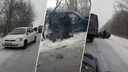«Любой снег — это сразу авария»: на Толмачёвском шоссе автомобили снова попали в ДТП из-за колеи