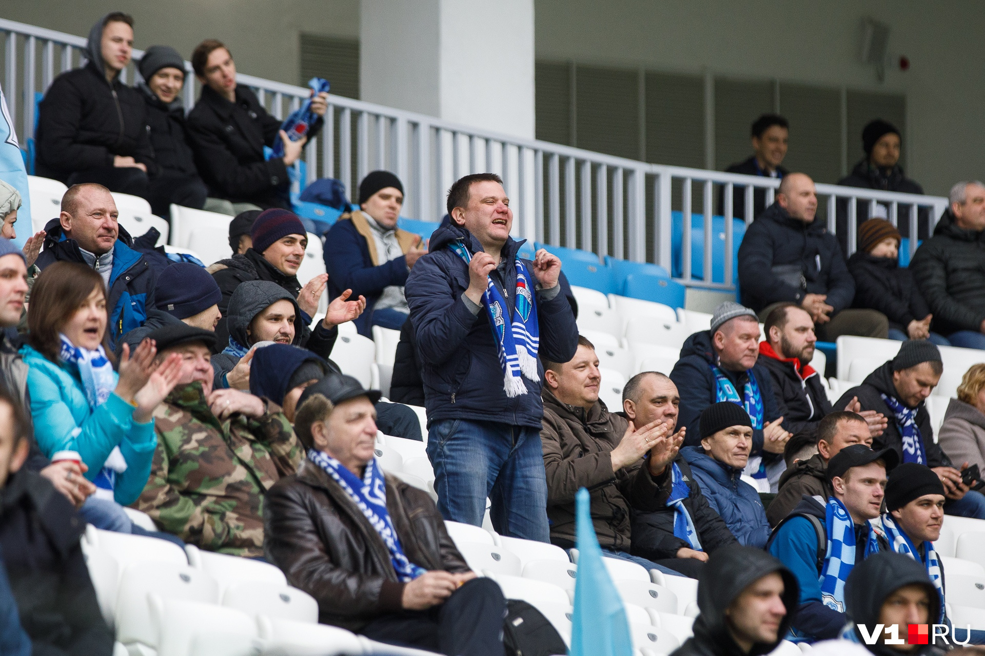 «Волгоград Арена» впервые собрала меньше восьми тысяч болельщиков