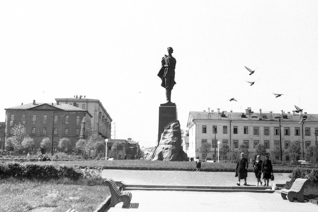 Так выглядела площадь Горького в 1950-е годы