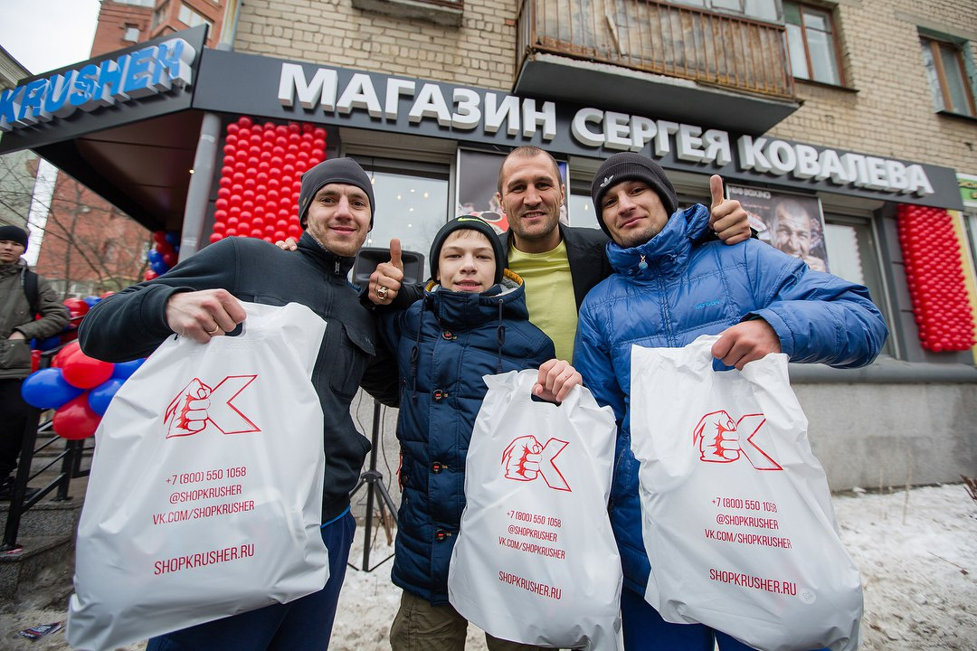 В центре Челябинска магазинчик Сергея Ковалёва открыли в прошлом году