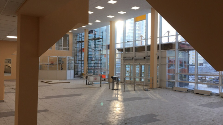 Появились первые снимки изнутри новой школы в «Солнечном»