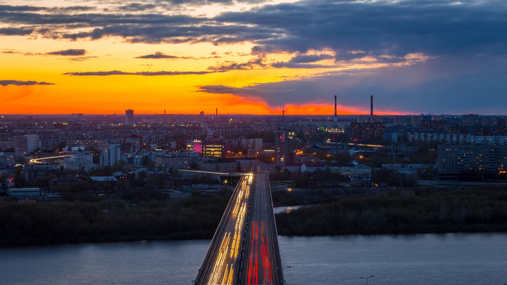 Фото дня. Нижний Новгород отдаётся во власть ночи