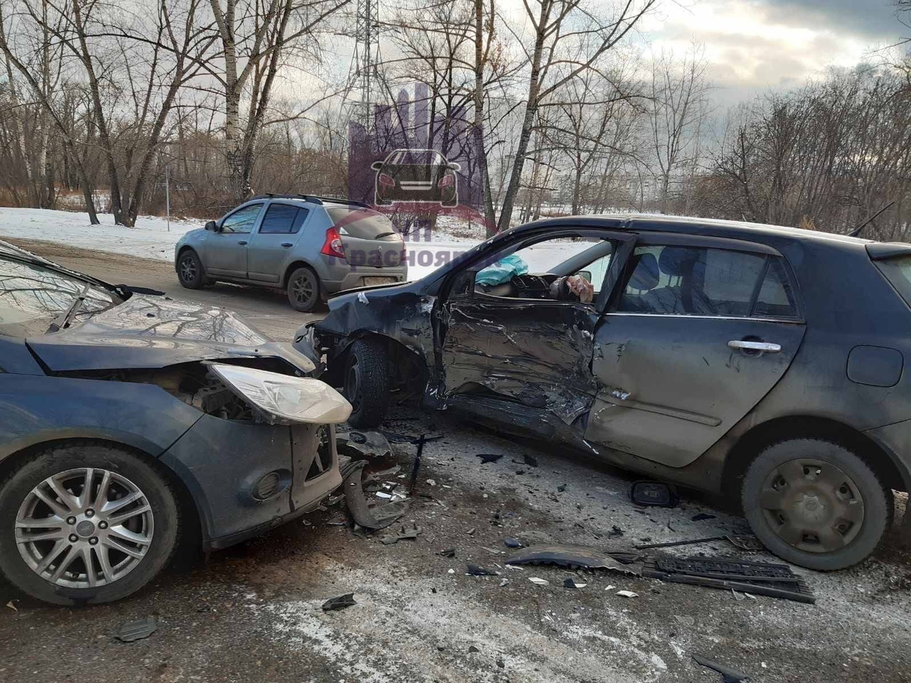 В ДТП обошлось без пострадавших В ДТП обошлось без пострадавших