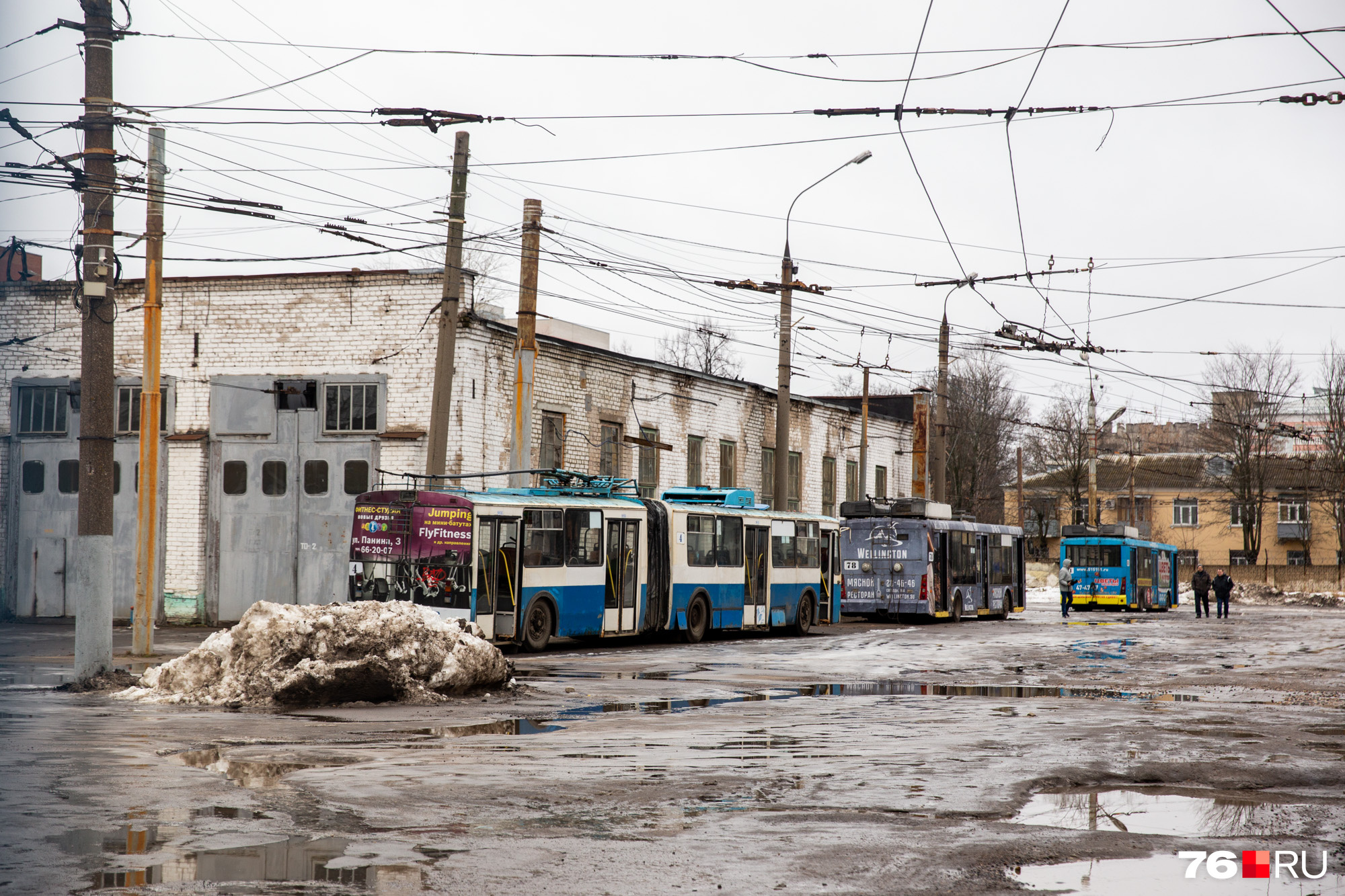 Троллейбусное депо планируют перевезти в трамвайное - на Ленинградский проспект