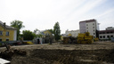 Застройщик начал сносить детский сад во дворах на Богдана Хмельницкого