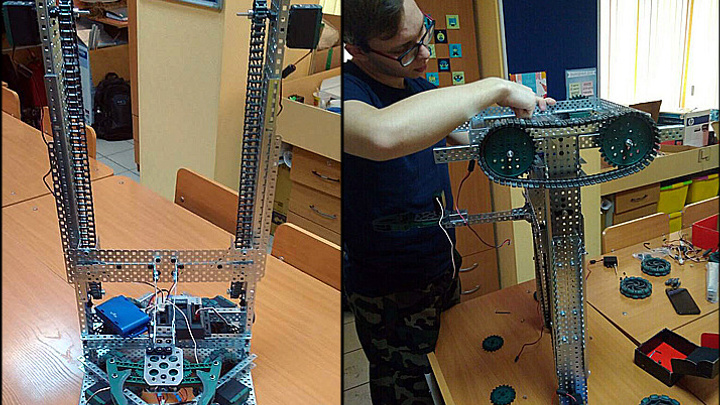 Красноярские школьники создали робота-ревизора для поиска просроченных продуктов и лекарств