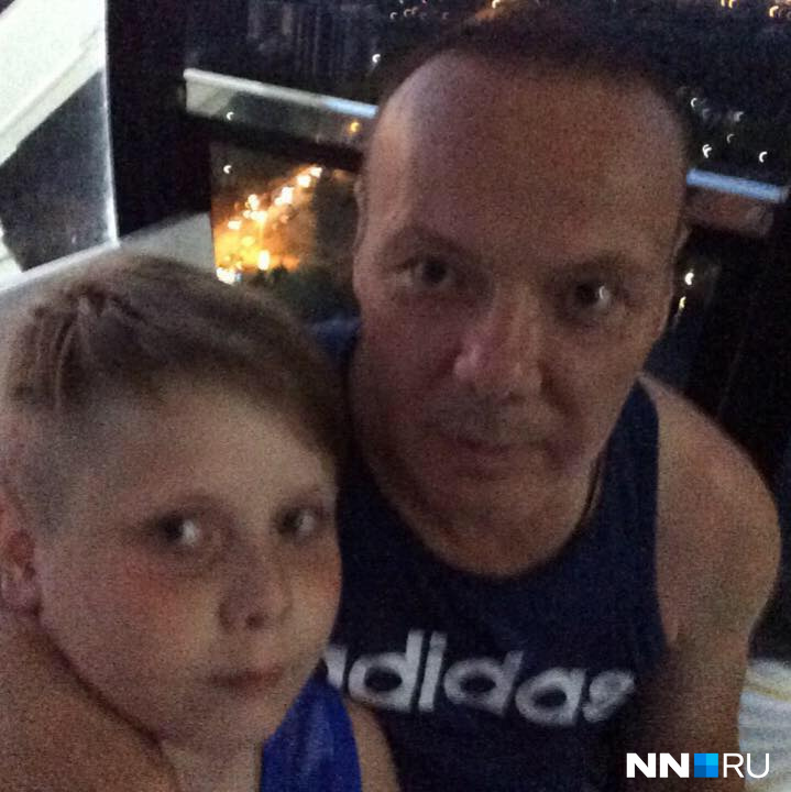 Кирилл с папой Кирилл с папой