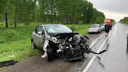 На трассе под Новосибирском разбились две машины — погибли женщина и 6-летний ребёнок