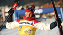 Александр Большунов из Архангельской области победил на лыжном турнире «Тур де Ски»