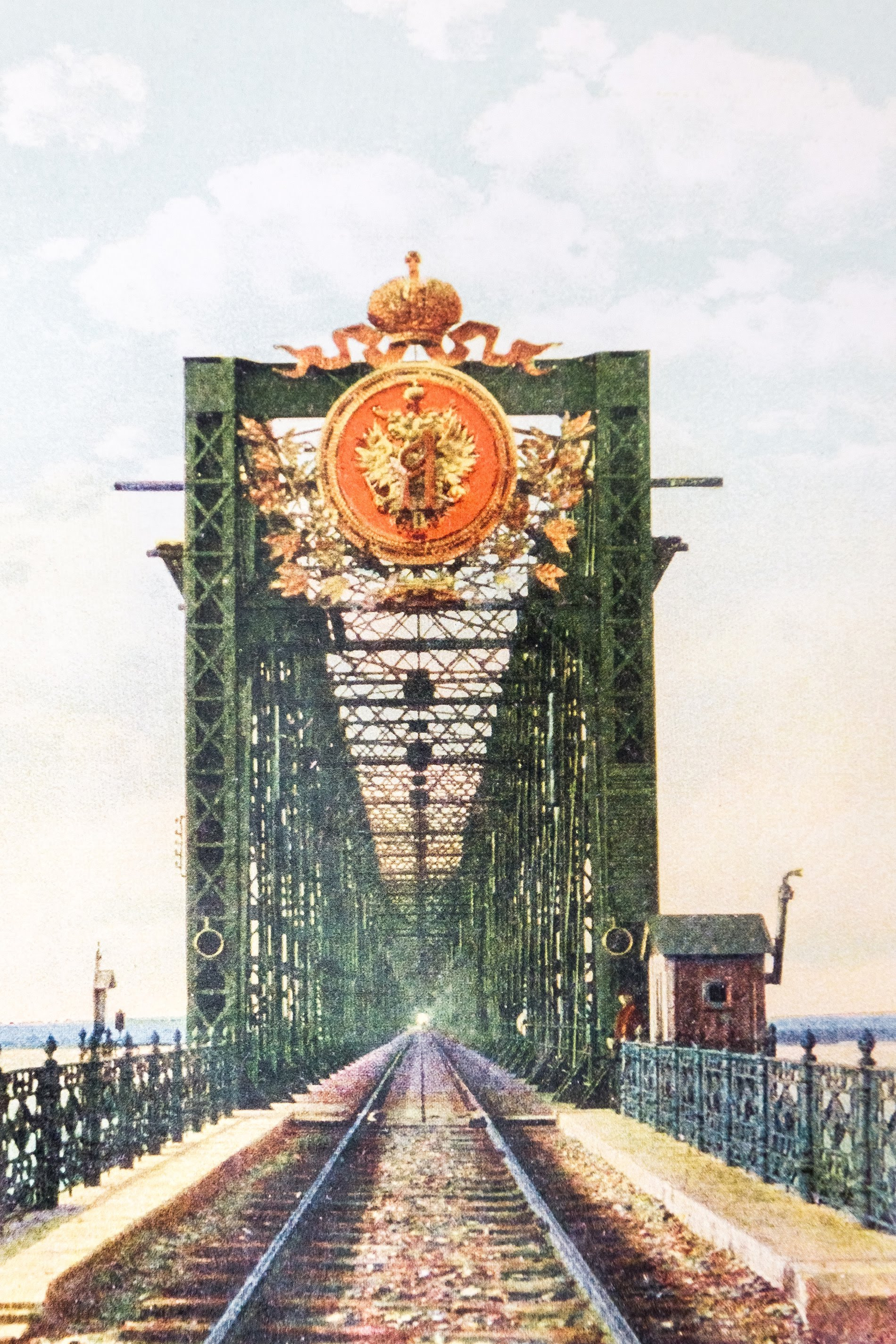 Мост через Волгу у Сызрани
