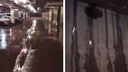 Жильцы дома на Красном проспекте подали в суд на застройщика из-за потопа на подземной парковке