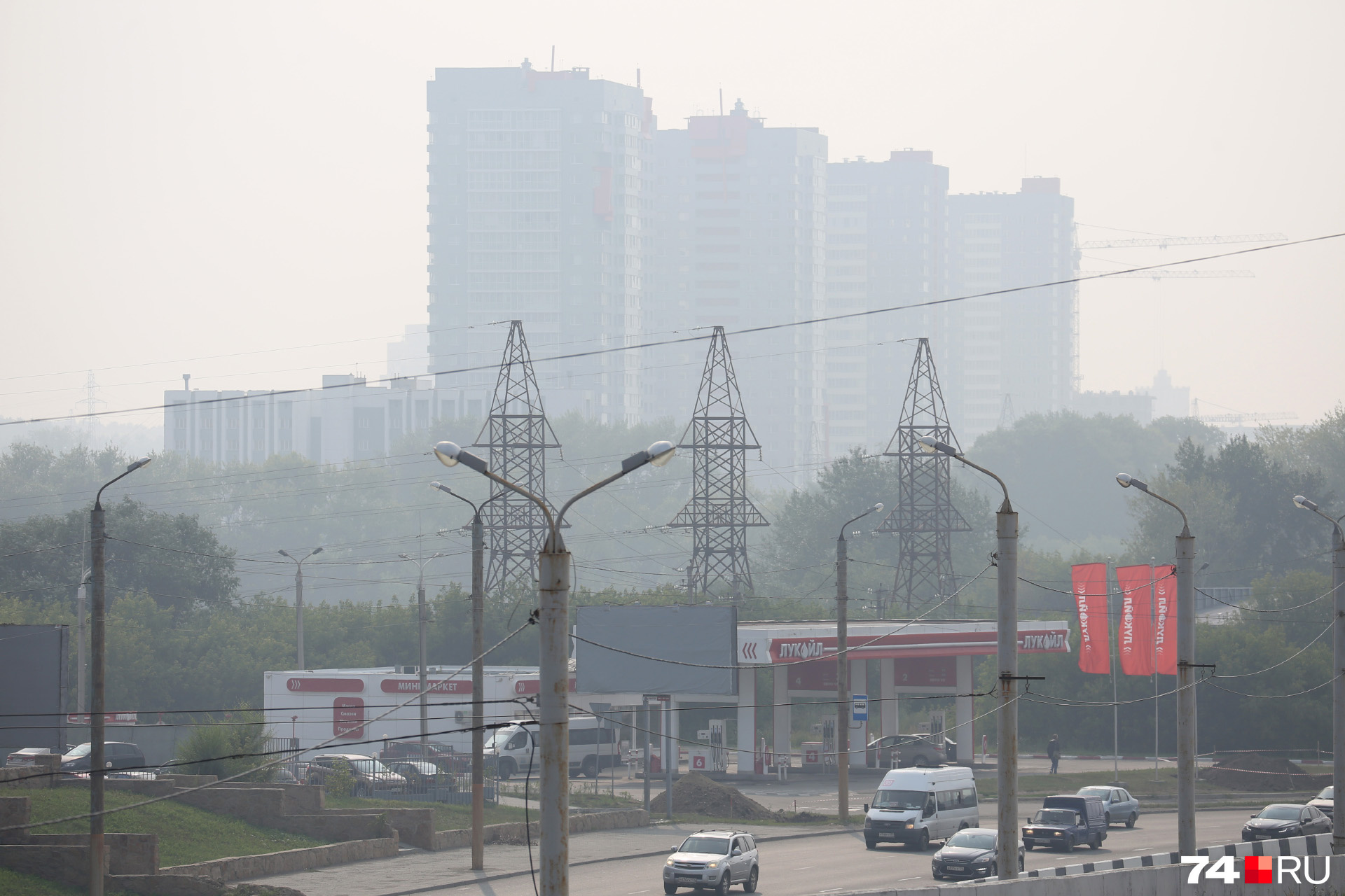 На смену смогу в Челябинске придёт похолодание