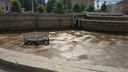 Фото: из фонтана в Первомайском сквере слили воду в День Ивана Купалы
