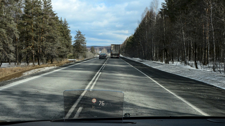 На участке трассы на выезде из Челябинска на полгода ограничили движение