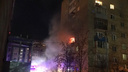 Из горящей девятиэтажки на Карбышева эвакуировали 18 человек