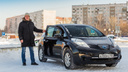 Новосибирец в морозы ездит на электрокаре и экономит по 10 тысяч в месяц на бензине — обзор авто