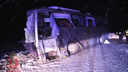 Публикуем первое видео столкновения автобуса с грузовиком под Ачинском