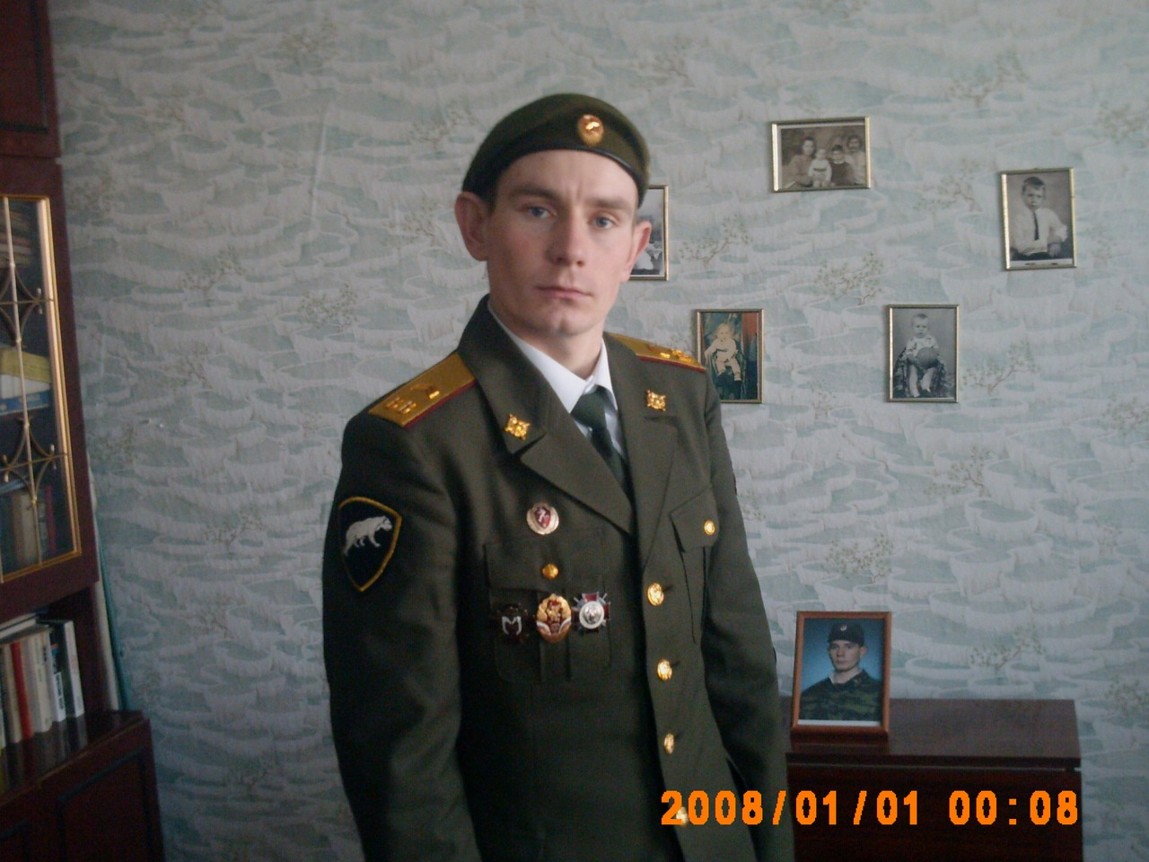Антон Ибраилов в годы армейской службы 
