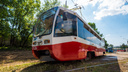 В Новосибирск привезли все собянинские трамваи