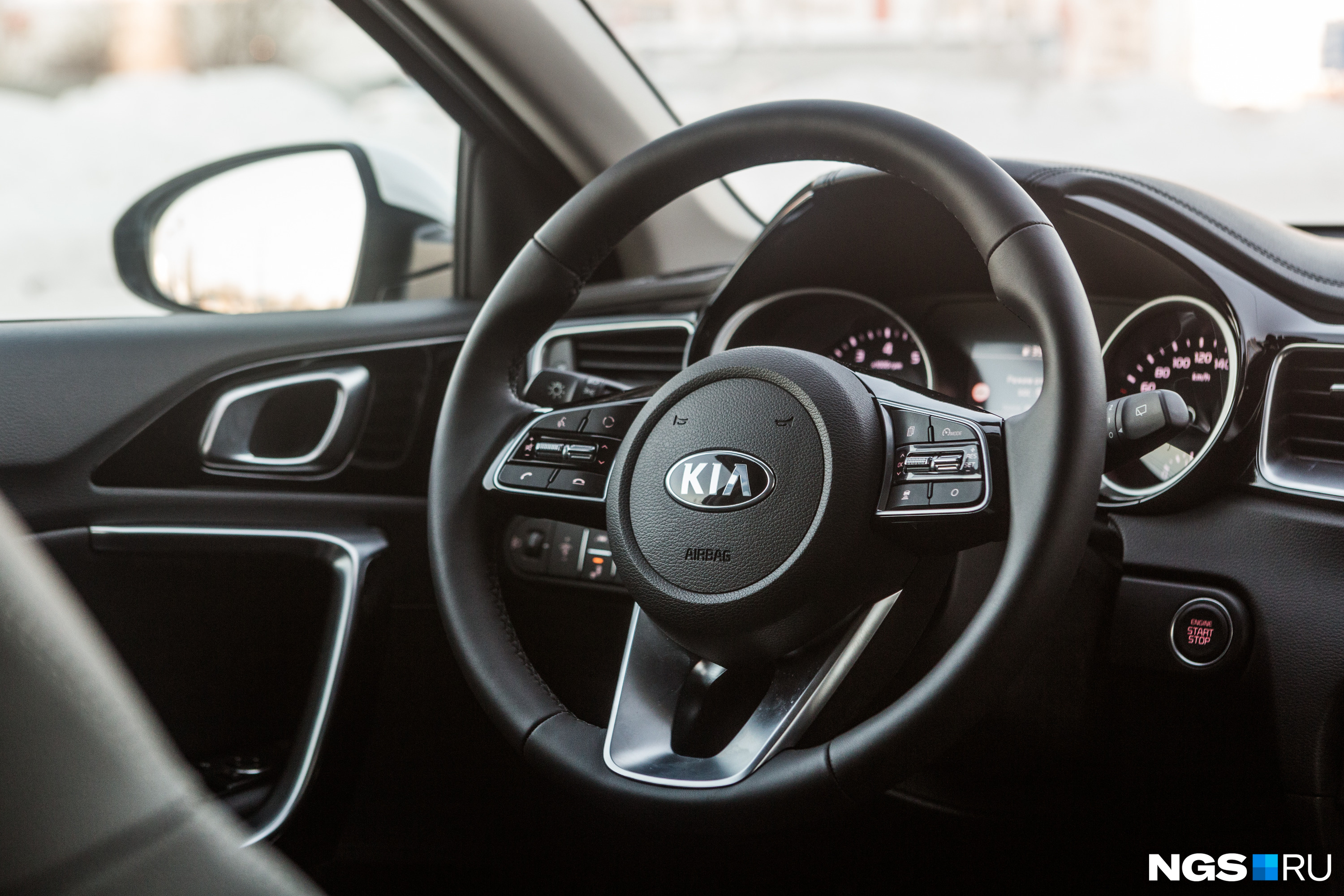 Руль с обогревом на KIA Ceed Руль с обогревом на KIA Ceed