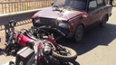Мотоциклист погиб в аварии в Шумихе