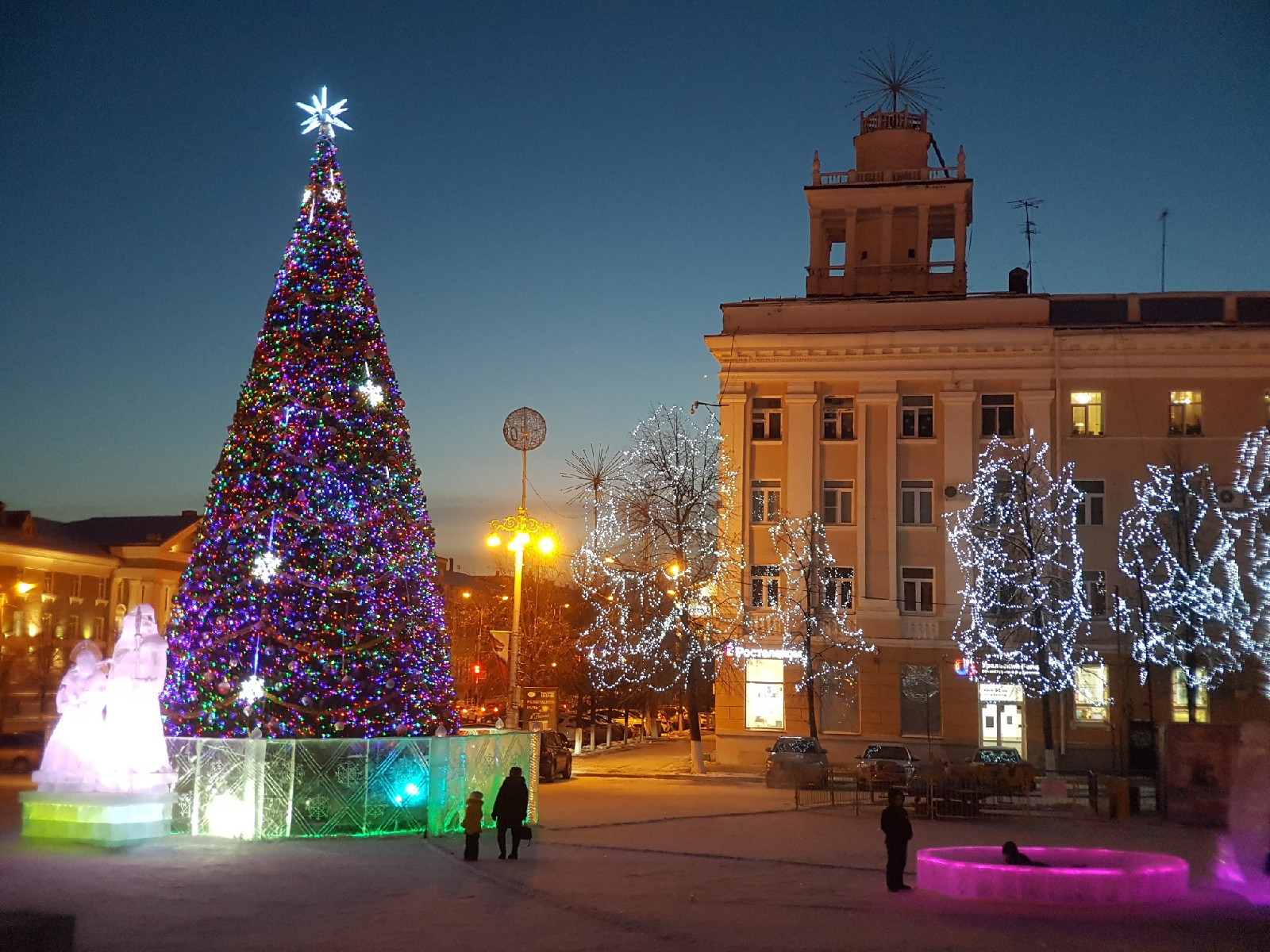 Новый год в кургане